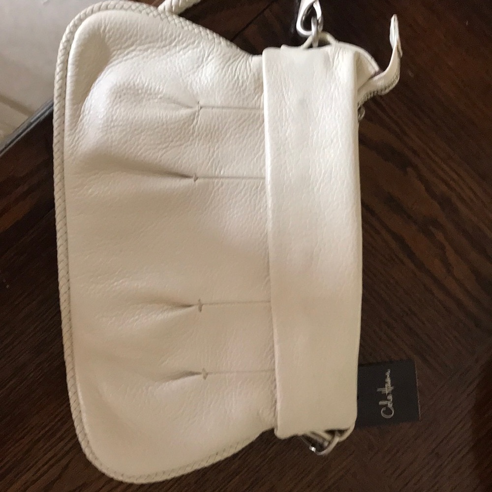 ColeHaan handbag ivory original tag.